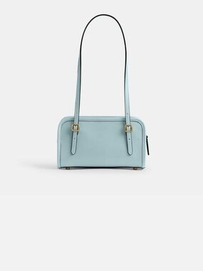 Coach Swing Zip 20 Trendy Mini Shoulder Bag - Light Blue